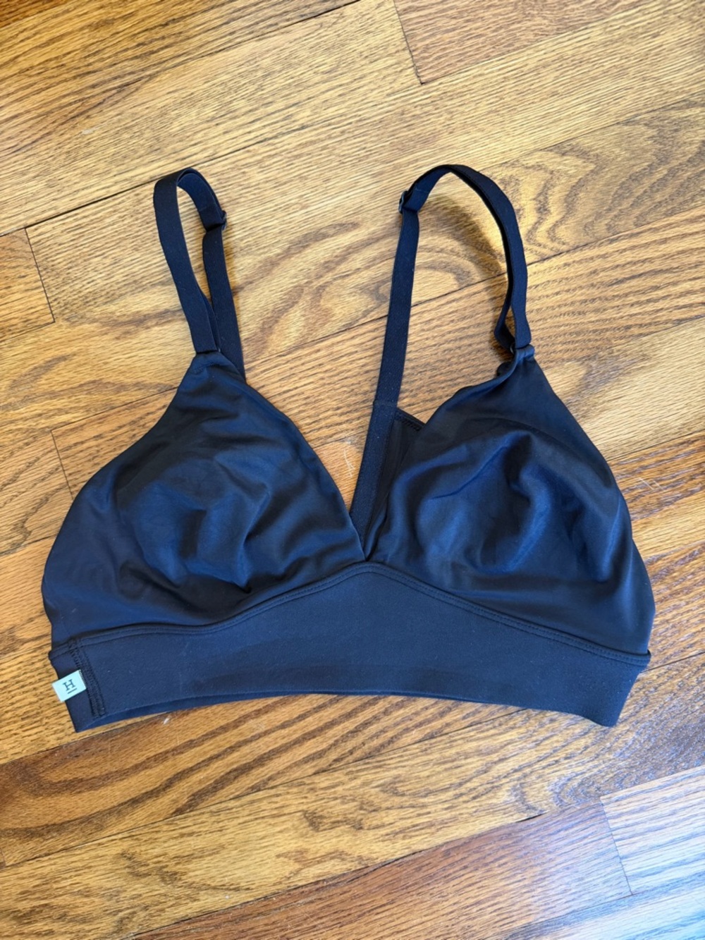 Harper Wilde Black Bliss Wireless Comfort Triangle Bralette